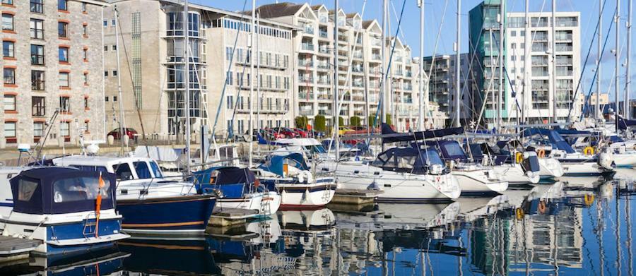 Ocean Crescent Plymouth City Centre Penthouse Level Apartment Luaran gambar
